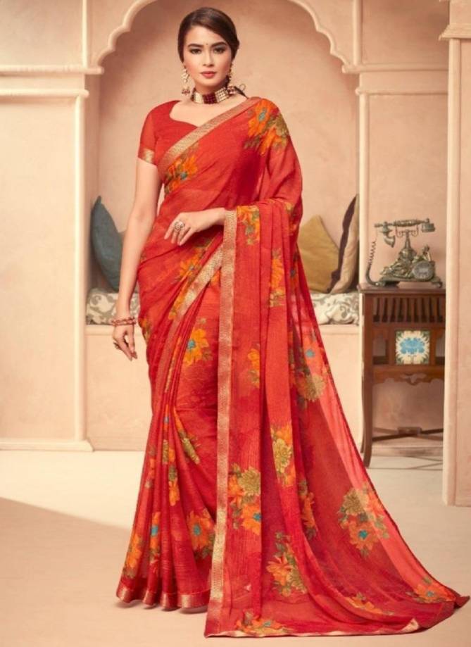 RUCHI BAHAAR 2nd EDITION Designer Regular Casual Wear Chiffon Printed Saree Collection
